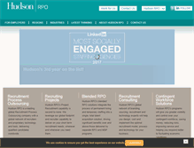 Tablet Screenshot of hudsonrpo.com